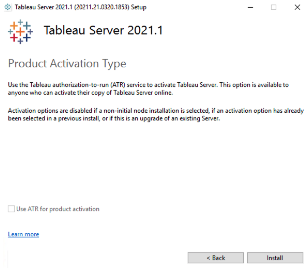 How to Check If Tableau Server Is Using ATR